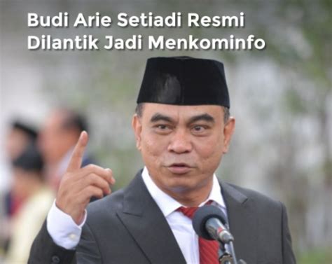 Update Budi Arie Ketum ProJo Resmi Dilantik Jadi Menkominfo