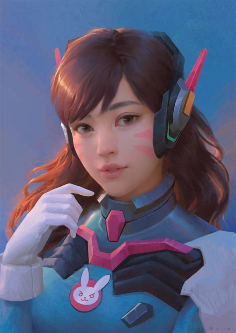 Artstation Dva Overwatch