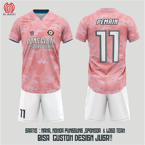 Jual Jersey Futsal Baju Sepak Bola Custom Full Printing Free Design