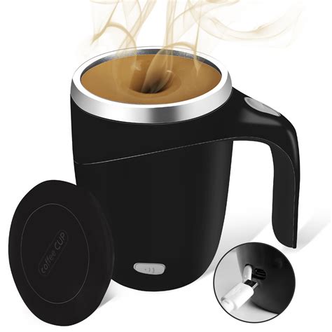 Amazon Self Stirring Mug Rechargeable Automatic Magnetic Self