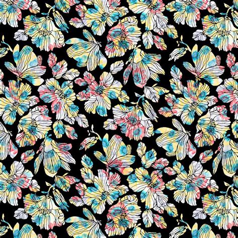 Colorful Floral Prints Art