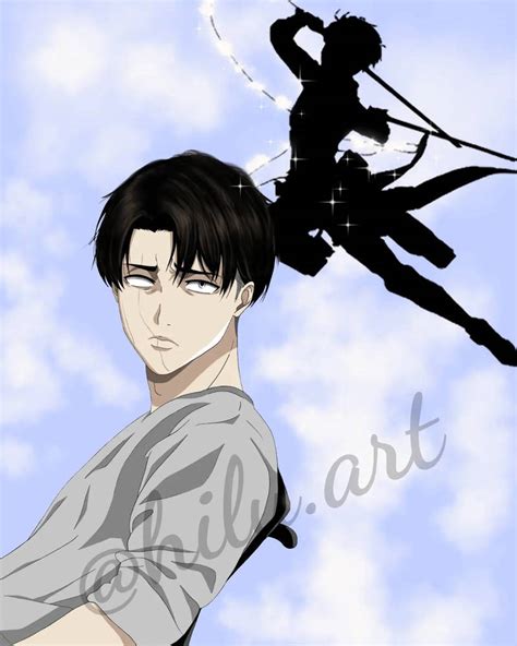 Levi Ackerman By Hiluisa On Deviantart