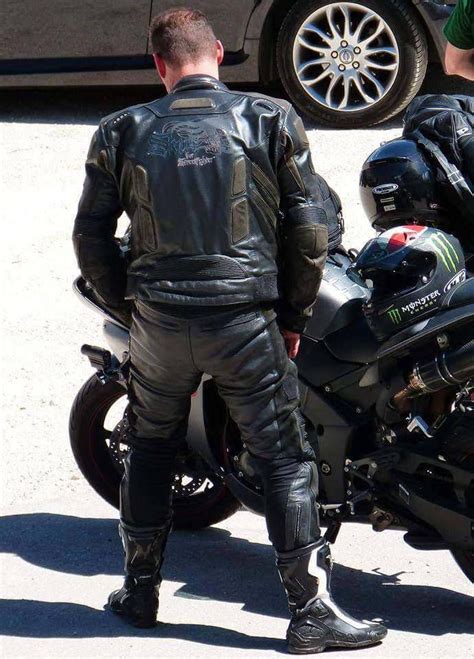 Leather And The Men Who Wear It Motorcycle Leathers Suit