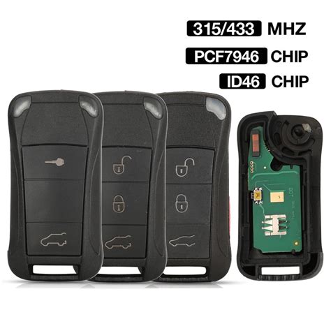 Jingyuqin 2 3 4 Button 315 433MHZ ID46 PCF7946 Chip Folding Flip Remote