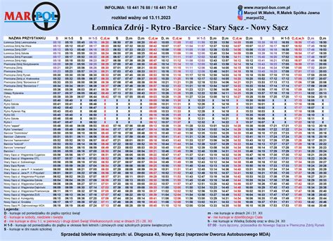 Rozk Ad Jazdy Marpol
