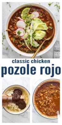 Chicken Pozole Rojo | Joyful Healthy Eats