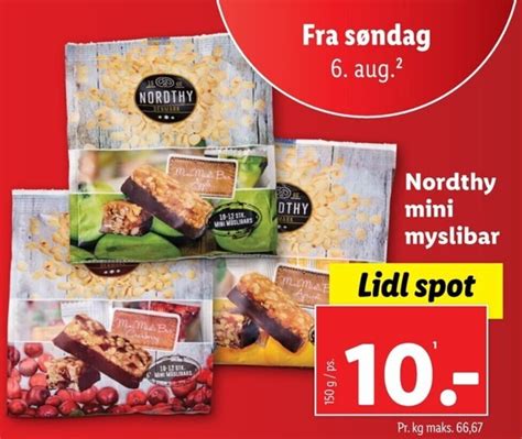 Nordthy Mini Myslibar Tilbud Hos Lidl