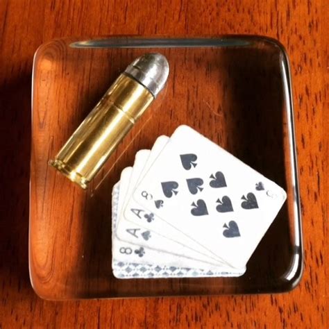 Wild Bill Hickok Dead Mans Hand Display Etsy