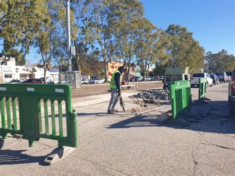 Corte total en el boulevard Contín y Moreno por reparación de cañerías