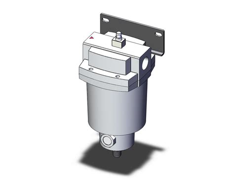 SMC AFF37B F10BD T FILTRO DE AR MODULAR 3 MICA DRENO AUTOMATICO ROSCA 1