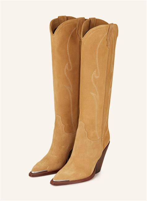 Sonora Cowboy Boots Rancho In Camel