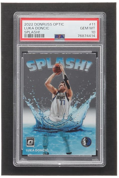 Luka Doncic Optic Splash Price Guide Sports Card Investor