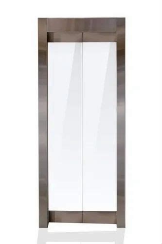 Shiv Shakti Center Opening Stainless Steel Elevator Door At Rs In