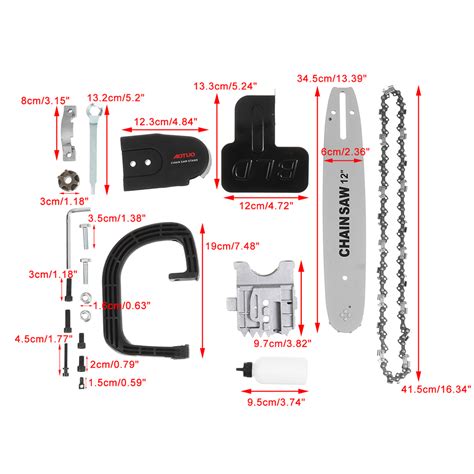 Elektrische Zaag Inch Kettingzaag Beugel Set Haakse Slijper Op Kett
