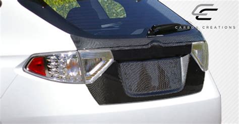 Carbon Fiber Trunk Hatch Body Kit For 2011 Subaru Impreza 5dr 2008 2011 Subaru Impreza 5dr