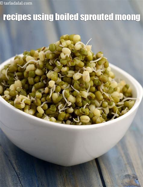 25 Boiled Sprouted Moong Recipes Tarladalal