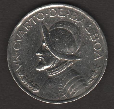 MONEDA DE 1/4 DE BALBOA - PANAMA 1993