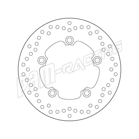 Disque De Frein Arri Re Fixe Serie Oro Mm R R