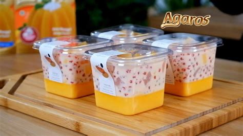 Puding Viral Puding Mango Sago Agaros Laris Manis Agarista YouTube