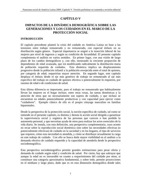 Pdf Cap Tulo V Impactos De La Din Mica Plano Cartesiano Seg N