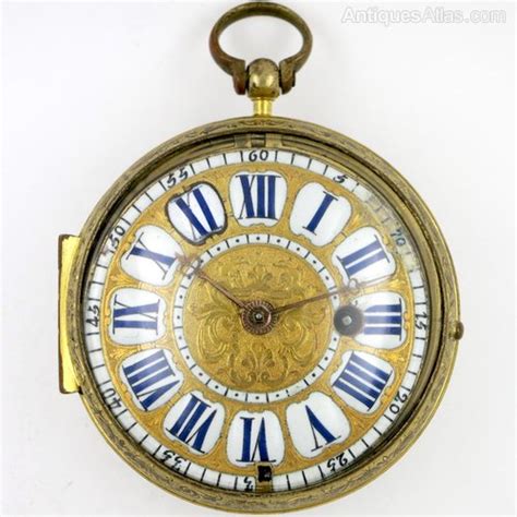 Antiques Atlas Early French Pocket Watch C1700