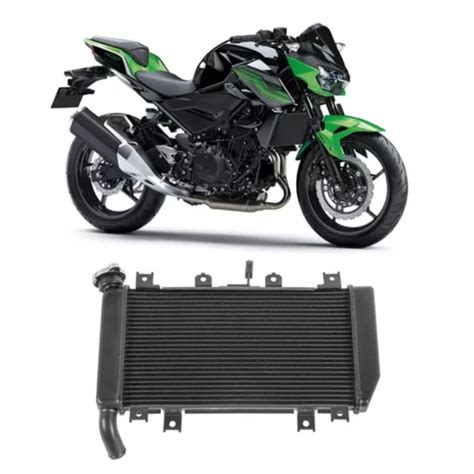 Radiador Agua Kawasaki Ninja 400 Z400 2018 À 2022 Preto Shopee Brasil