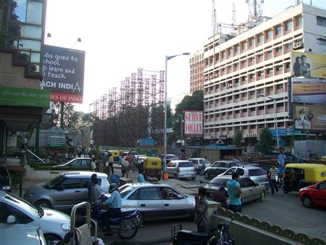 Bangalore Daily Photo: Metro work on MG Road...