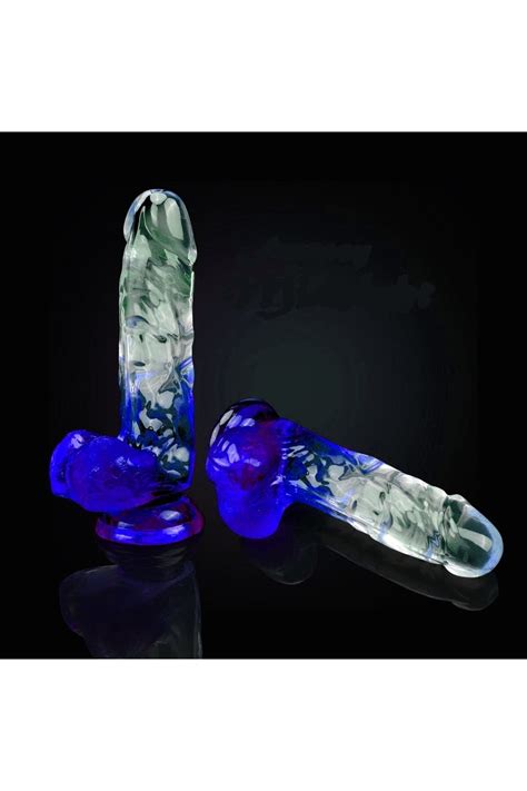 Vibratoy Yapay Penis Çift Renkli Dildo Penis 19cm Şeffaf Vibratör Fiyatı Yorumları Trendyol
