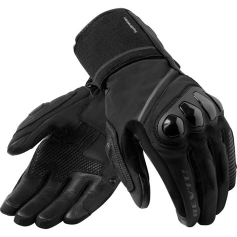 Rev It Summit H O Leather Gloves Black Black Free Uk Delivery