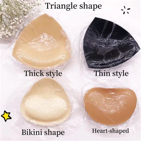 Wholesale Triangle Push Up Stick On Bra Instant Boob Lift Bra Double Sided Adhesive Bra Insert