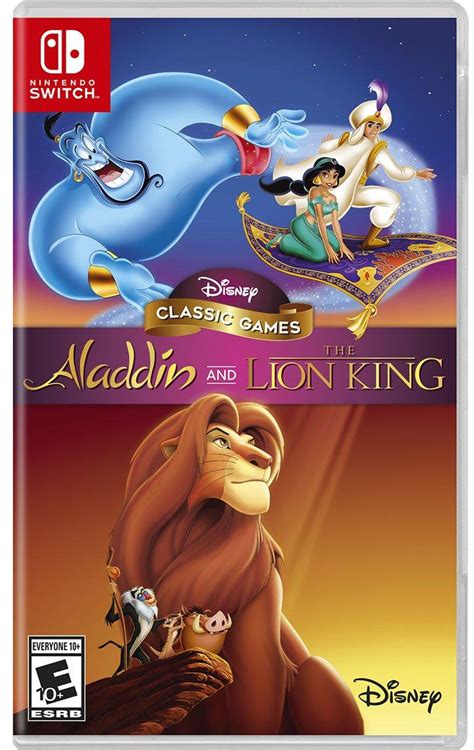 Disney Classic Games Aladdin And The Lion King Nintendo Switch