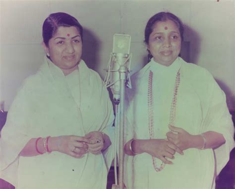 Asha Bhosle Sister Asha Bhosle S Autobiography Coming Up Sister Lata