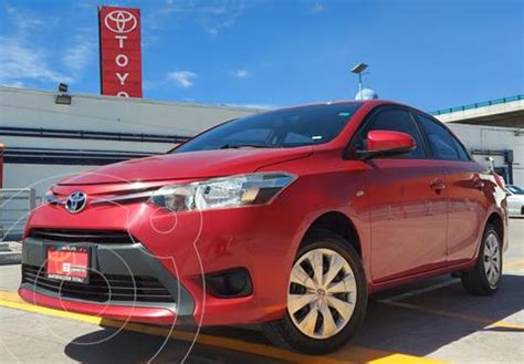 Toyota Yaris Sedan Core Aut Usado 2017 Color Rojo Precio 249 000