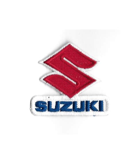 3400 Patch Badge Emblema Bordado Para Coser 61mmX58mm SUZUKI