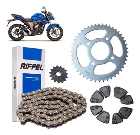 Kit Corona Piñon Cadena Manchones Suzuki Gixxer 150