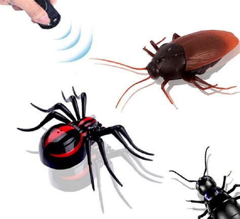 Remote Control Realistic Fake Spider RC Prank Insect Scary Trick Toy ...