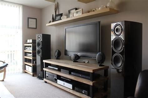 Living Room Home Theater Setup - Best Photo Source - duwikw