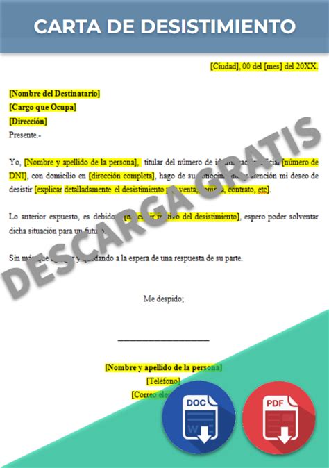 Modelo Carta De Desistimiento Contrato Pdmrea Sexiz Pix Porn Sex Picture