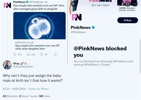 Gay Couple Who Wanted A Son Sue Ivf Clinic Pinknews Pinknews Id After Surrogate Gives Birth To