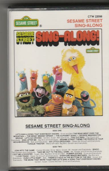 Sesame Street – Sesame Street Sing-Along (1982, Cassette) - Discogs