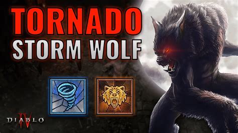 New Best DRUID Build Tornado Storm Wolf Endgame Build Guide Diablo 4