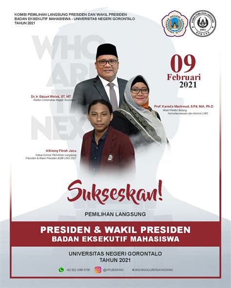 Pemilihan Langsung Presiden Dan Wakil Presiden BEM UNG Tahun 2021