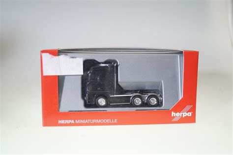 1 87 Herpa 155571 MB Zm Actros Schwarz Neuw Ovp Gearontologist