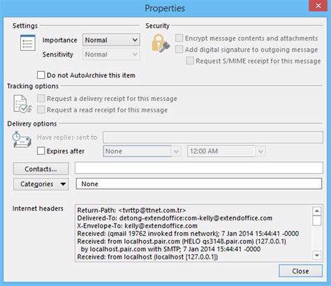 How To View The Size And Properties Of Email Messages In Outlook