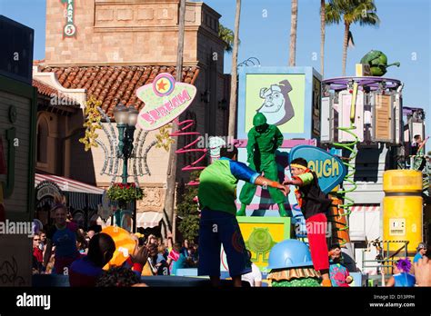 Walt Disney World Main Street Parade Stock Photo - Alamy