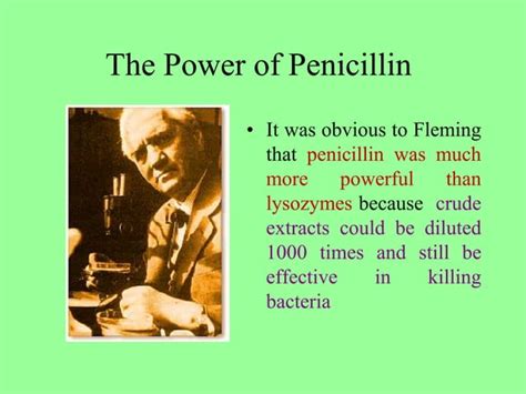 Discovery of Penicillin