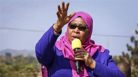 Samia Suluhu Hassan Sworn In As Tanzanias First Female President