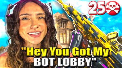 Insane Nadia Bot Lobby Fortunes Keep Warzone Youtube