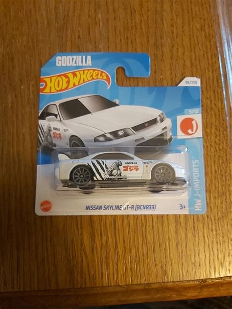 HOT WHEELS HW J Imports Godzilla Nissan Skyline Gt R Carta Corta EUR 1 00 PicClick IT