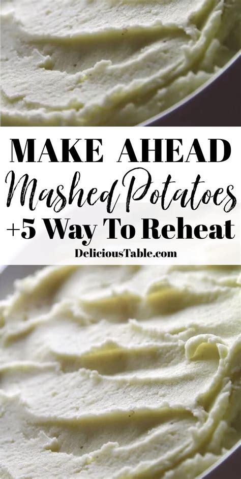 How To Reheat Mashed Potatoes Artofit